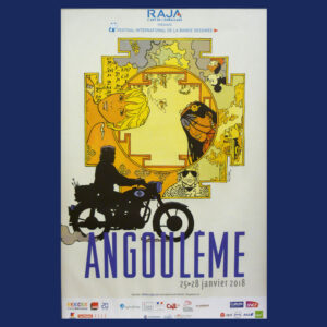 Affiche 2018 Festival BD Angoulême