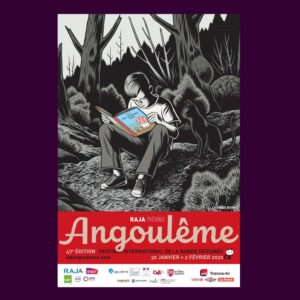 Affiche du Festival 2020 de la BD d'Angoulême, Charles BURNS