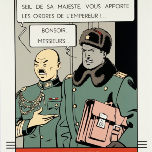 Planche Blake & Mortimer